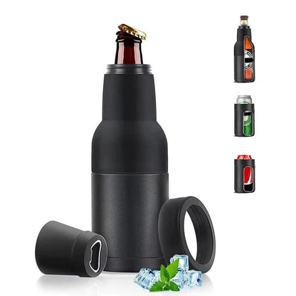 3-in-1 Stainless Insulated Bottle Holder - CentralFlows