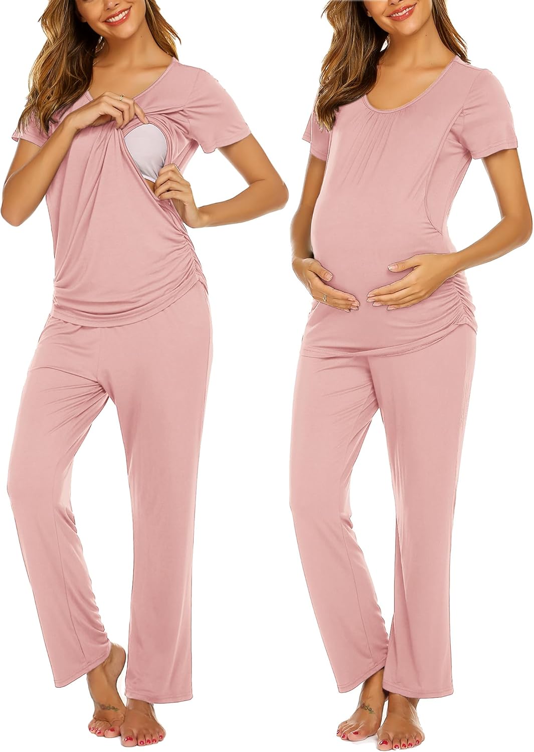 Women’s Maternity Nursing Pajamas Set