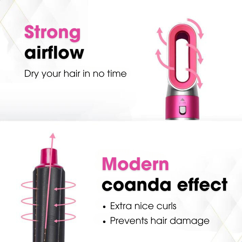 5 in 1 Hair Dryer Styling Brush