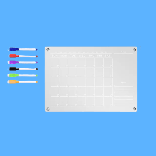 Calendrier en acrylique - CentralFlows