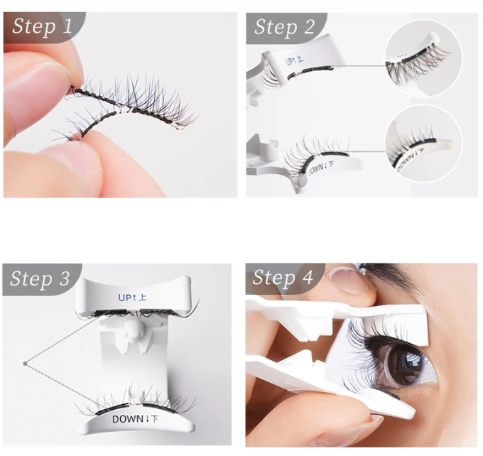 Reusable Magnetic Lashes with No Glue