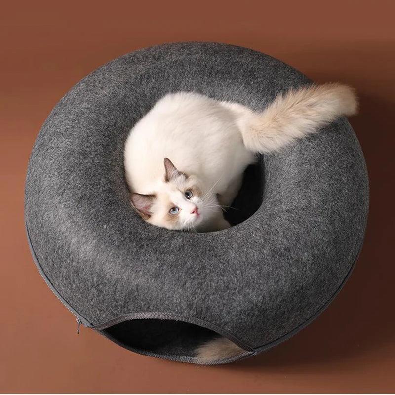 Lit Donut pour chat - CentralFlows