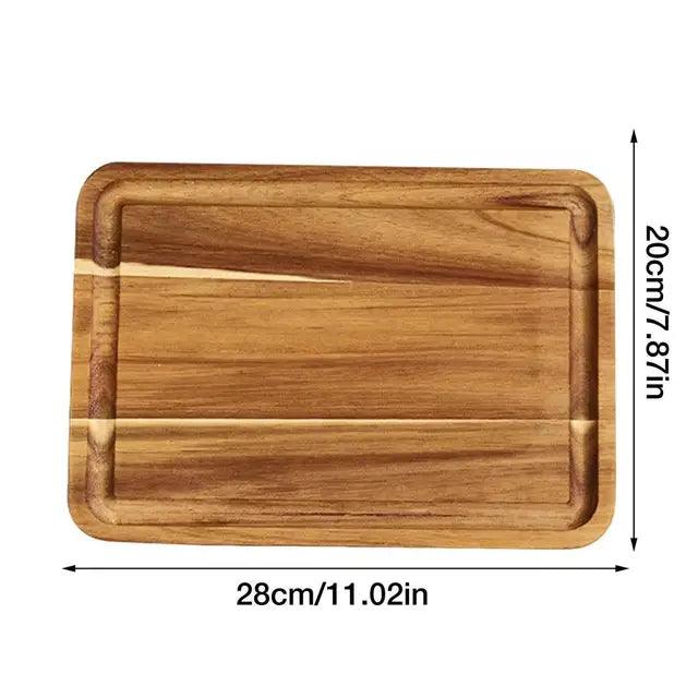 Planche à Découper en Bois Massif Artisanal - CentralFlows