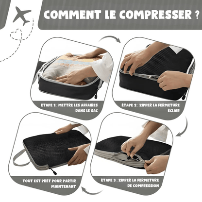 Sac de voyage à compression - CentralFlows