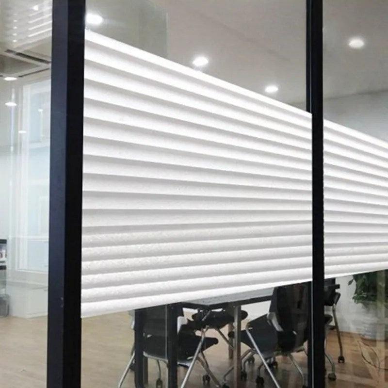 Self-Adhesive PVC Blinds Window Film - CentralFlows