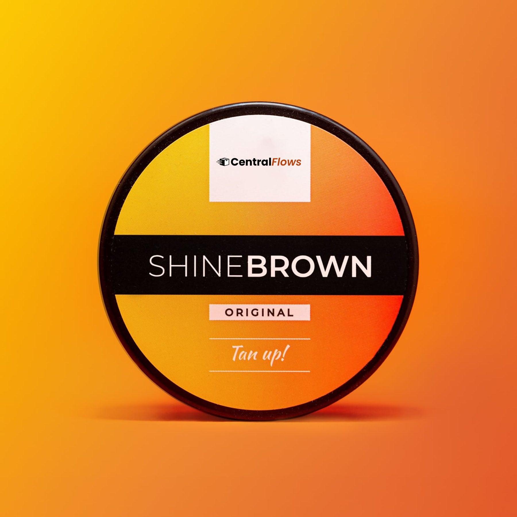 ShineBrown- Lotion de Bronzage Hydratante et Apaisante à l'Aloe - CentralFlows