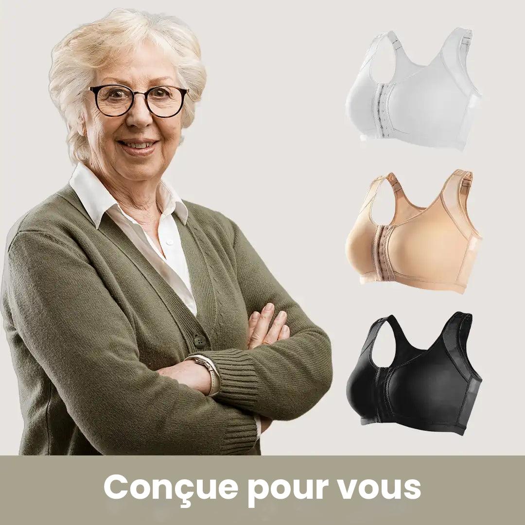 Soutien-gorge sans fil à soutien dorsal en forme de X - CentralFlows