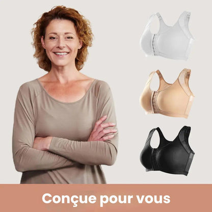 Soutien-gorge sans fil à soutien dorsal en forme de X - CentralFlows