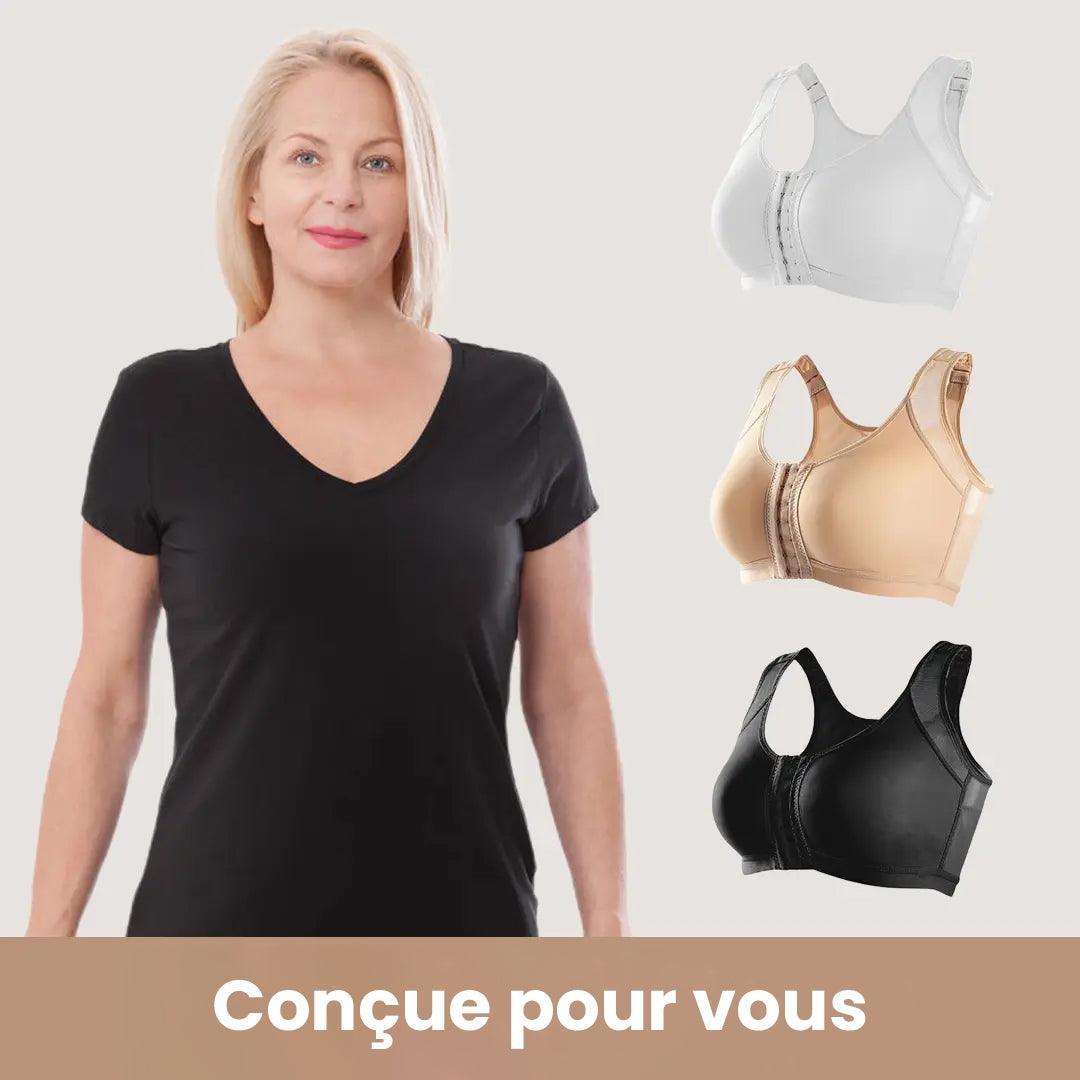 Soutien-gorge sans fil à soutien dorsal en forme de X - CentralFlows