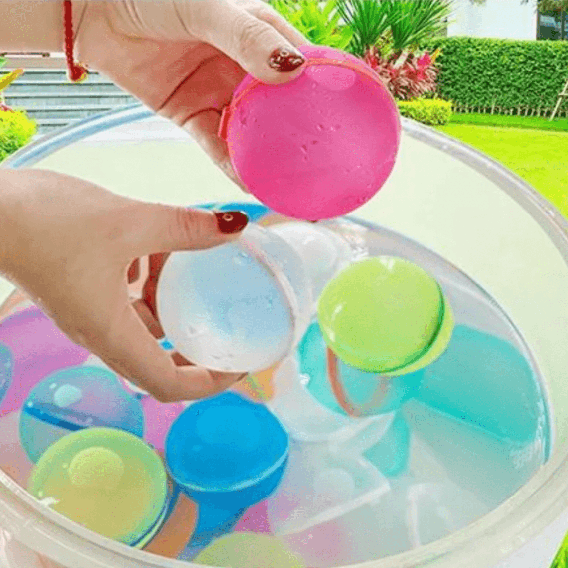 SplashFun - Bombes à eau rechargeables - CentralFlows